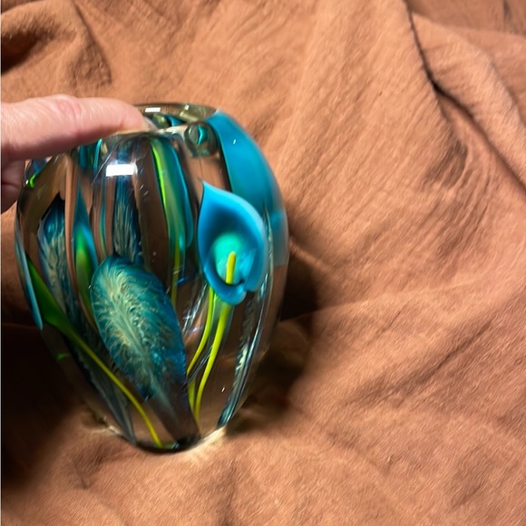 Signed Scott Bayless Vase - Picture 7 of 9